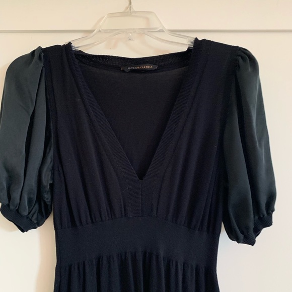 BCBG MaxAzria Silk Cotton Sweater Dress - Picture 2 of 5